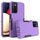 Per Samsung Galaxy A03s 2 in 1 custodia magnetica per PC + TPU (viola+nero) Per Samsung Galaxy A03s 2 in 1 custodia magnetica per PC + TPU (viola+nero)