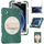 Per Samsung Galaxy Tab A9+ Maniglia rotante TPU + Custodia per tablet PC (verde smeraldo) Per Samsung Galaxy Tab A9+ Maniglia rotante TPU + Custodia per tablet PC (verde smeraldo)
