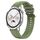 Per Huawei Watch GT4 46mm Modello di pneumatico Cinturino in silicone con fibbia argentata (verde) Per Huawei Watch GT4 46mm Modello di pneumatico Cinturino in silicone con fibbia argentata (verde)