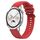 Per Huawei Watch GT4 46mm Modello di pneumatico Cinturino in silicone con fibbia argentata (rosso) Per Huawei Watch GT4 46mm Modello di pneumatico Cinturino in silicone con fibbia argentata (rosso)