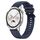 Per Huawei Watch GT4 46mm Modello di pneumatico Cinturino in silicone con fibbia argentata (blu notte) Per Huawei Watch GT4 46mm Modello di pneumatico Cinturino in silicone con fibbia argentata (blu notte)