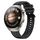 Per Huawei Watch 4 Pro Cinturino in silicone con fibbia in argento modello pneumatico (nero) Per Huawei Watch 4 Pro Cinturino in silicone con fibbia in argento modello pneumatico (nero)