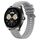 Per Huawei Watch GT3 SE / Watch Buds Modello di pneumatico Cinturino in silicone con fibbia argentata (grigio chiaro) Per Huawei Watch GT3 SE / Watch Buds Modello di pneumatico Cinturino in silicone con fibbia argentata (grigio chiaro)