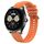 Per Huawei Watch GT3 SE / Watch Buds Modello di pneumatico Cinturino in silicone con fibbia argentata (arancione) Per Huawei Watch GT3 SE / Watch Buds Modello di pneumatico Cinturino in silicone con fibbia argentata (arancione)