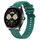 Per Huawei Watch GT3 SE / Watch Buds Modello di pneumatico Cinturino in silicone con fibbia argentata (verde scuro) Per Huawei Watch GT3 SE / Watch Buds Modello di pneumatico Cinturino in silicone con fibbia argentata (verde scuro)