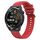 Per Huawei Watch 3 Pro New / GT Runner Modello di pneumatico Cinturino in silicone con fibbia argentata (rosso) Per Huawei Watch 3 Pro New / GT Runner Modello di pneumatico Cinturino in silicone con fibbia argentata (rosso)