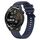 Per Huawei Watch 3 Pro New / GT Runner Modello di pneumatico Cinturino in silicone con fibbia argentata (blu notte) Per Huawei Watch 3 Pro New / GT Runner Modello di pneumatico Cinturino in silicone con fibbia argentata (blu notte)