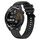 Per Huawei Watch3 Pro New / GT Runner Modello di pneumatico Cinturino in silicone con fibbia argentata (nero) Per Huawei Watch3 Pro New / GT Runner Modello di pneumatico Cinturino in silicone con fibbia argentata (nero)