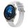 Per Huawei Watch GT3 Pro 46mm Modello di pneumatico Cinturino in silicone con fibbia argentata (bianco) Per Huawei Watch GT3 Pro 46mm Modello di pneumatico Cinturino in silicone con fibbia argentata (bianco)