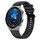 Per Huawei Watch GT3 Pro 46mm Modello di pneumatico Cinturino in silicone con fibbia argentata (nero) Per Huawei Watch GT3 Pro 46mm Modello di pneumatico Cinturino in silicone con fibbia argentata (nero)