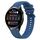 Per Huawei Watch 3/3 Pro Modello di pneumatico Cinturino in silicone con fibbia argentata (blu) Per Huawei Watch 3/3 Pro Modello di pneumatico Cinturino in silicone con fibbia argentata (blu)