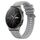 Per Huawei Watch GT2 Pro / GT 2e / GT2 46mm Modello di pneumatico Cinturino in silicone con fibbia argento (grigio chiaro) Per Huawei Watch GT2 Pro / GT 2e / GT2 46mm Modello di pneumatico Cinturino in silicone con fibbia argento (grigio chiaro)
