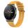 Per Huawei Watch GT2 Pro / GT 2e / GT2 46mm Modello di pneumatico Cinturino in silicone con fibbia argentata (Giallo) Per Huawei Watch GT2 Pro / GT 2e / GT2 46mm Modello di pneumatico Cinturino in silicone con fibbia argentata (Giallo)