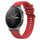 Per Huawei Watch GT2 Pro / GT 2e / GT2 46mm Modello di pneumatico Cinturino in silicone con fibbia argentata (Rosso) Per Huawei Watch GT2 Pro / GT 2e / GT2 46mm Modello di pneumatico Cinturino in silicone con fibbia argentata (Rosso)
