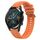 Per Huawei Watch GT 42mm / 46mm Cinturino in silicone con motivo pneumatico con fibbia argentata (arancione) Per Huawei Watch GT 42mm / 46mm Cinturino in silicone con motivo pneumatico con fibbia argentata (arancione)
