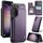 Custodia per telefono antifurto RFID per slot per schede Samsung Galaxy S23 5G CaseMe C22 (viola) Custodia per telefono antifurto RFID per slot per schede Samsung Galaxy S23 5G CaseMe C22 (viola)