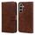 Per Samsung Galaxy S24+ 5G Skin Feeling Oil Leather Texture PU + Custodia per telefono in TPU (marrone) Per Samsung Galaxy S24+ 5G Skin Feeling Oil Leather Texture PU + Custodia per telefono in TPU (marrone)
