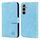 Per Samsung Galaxy S24+ 5G Skin Feeling Oil Leather Texture PU + Custodia per telefono in TPU (azzurro) Per Samsung Galaxy S24+ 5G Skin Feeling Oil Leather Texture PU + Custodia per telefono in TPU (azzurro)