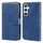Per Samsung Galaxy S24 5G Skin Feeling Oil Leather Texture PU + Custodia per telefono in TPU (blu scuro) Per Samsung Galaxy S24 5G Skin Feeling Oil Leather Texture PU + Custodia per telefono in TPU (blu scuro)