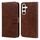 Custodia per telefono in PU + TPU per Samsung Galaxy S24 5G Skin Feeling Oil Texture in pelle (marrone) Custodia per telefono in PU + TPU per Samsung Galaxy S24 5G Skin Feeling Oil Texture in pelle (marrone)
