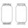 Custodia protettiva per orologio con struttura in metallo Xiaomi Smart Band 8 Active / Redmi Band 2 (argento) Custodia protettiva per orologio con struttura in metallo Xiaomi Smart Band 8 Active / Redmi Band 2 (argento)