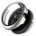 Per Google Pixel Watch 2 PC + custodia protettiva per orologio integrata con pellicola temperata (argento) Per Google Pixel Watch 2 PC + custodia protettiva per orologio integrata con pellicola temperata (argento)