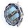Per Samsung Galaxy Watch6 Classic 47mm R960 Custodia per PC placcata + pellicola temperata + set di anelli per lunetta dell'orologio (blu + argento) Per Samsung Galaxy Watch6 Classic 47mm R960 Custodia per PC placcata + pellicola temperata + set di anelli per lunetta dell'orologio (blu + argento)