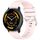 Per cinturino in silicone con fibbia argento lucido liquido Garmin Venu 3 (rosa chiaro) Per cinturino in silicone con fibbia argento lucido liquido Garmin Venu 3 (rosa chiaro)