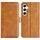 Per Samsung Galaxy S24 5G Custodia per telefono in pelle con chiusura orizzontale con fibbia magnetica bifacciale (Giallo) Per Samsung Galaxy S24 5G Custodia per telefono in pelle con chiusura orizzontale con fibbia magnetica bifacciale (Giallo)