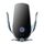 Supporto per auto M3 con presa d'aria per ricarica rapida wireless a induzione a infrarossi (argento) Supporto per auto M3 con presa d'aria per ricarica rapida wireless a induzione a infrarossi (argento)