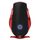 Supporto per auto M3 con presa d'aria per ricarica rapida wireless a induzione a infrarossi (rosso)