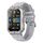CF26 Supporto per braccialetto intelligente BT5.2 da 1,57 pollici Rilevamento del sonno, Stile: cinturino in silicone (argento) CF26 Supporto per braccialetto intelligente BT5.2 da 1,57 pollici Rilevamento del sonno, Stile: cinturino in silicone (argento)