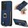 Custodia per telefono posteriore con cerniera verticale con anello in pelle incrociata per Samsung Galaxy S24+ 5G (viola) Custodia per telefono posteriore con cerniera verticale con anello in pelle incrociata per Samsung Galaxy S24+ 5G (viola)