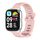 Per Redmi Watch 3 Lite / Watch 3 Active Mijobs cinturino in TPU traspirante con foro piatto (rosa + argento) Per Redmi Watch 3 Lite / Watch 3 Active Mijobs cinturino in TPU traspirante con foro piatto (rosa + argento)