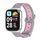 Per Redmi Watch 3 Lite / Watch 3 Active Mijobs cinturino in TPU traspirante con foro quadrato (grigio rosa) Per Redmi Watch 3 Lite / Watch 3 Active Mijobs cinturino in TPU traspirante con foro quadrato (grigio rosa)