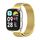 Cinturino magnetico in metallo per Redmi Watch 3 Lite / Watch 3 Active Mijobs Milan (oro) Cinturino magnetico in metallo per Redmi Watch 3 Lite / Watch 3 Active Mijobs Milan (oro)