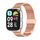 Per Redmi Watch 3 Lite / Watch 3 Active Mijobs Milan cinturino con fibbia in metallo (oro rosa) Per Redmi Watch 3 Lite / Watch 3 Active Mijobs Milan cinturino con fibbia in metallo (oro rosa)