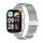 Per Redmi Watch 3 Lite / Watch 3 Active Mijobs Milan cinturino con fibbia in metallo (argento) Per Redmi Watch 3 Lite / Watch 3 Active Mijobs Milan cinturino con fibbia in metallo (argento)