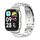 Per Redmi Watch 3 Lite / Watch 3 Active Mijobs cinturino in acciaio inossidabile a tre sfere (argento) Per Redmi Watch 3 Lite / Watch 3 Active Mijobs cinturino in acciaio inossidabile a tre sfere (argento)