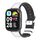 Per Redmi Watch 3 Lite / Watch 3 Active Mijobs cinturino in pelle TPU (bianco nero)
