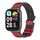 Per Redmi Watch 3 Lite / Watch 3 Active Mijobs cinturino in pelle TPU (rosso nero) Per Redmi Watch 3 Lite / Watch 3 Active Mijobs cinturino in pelle TPU (rosso nero)