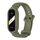 Per Xiaomi Mi Band 8 MIJOBS GS Unibody cinturino sportivo in tinta unita (verde militare) Per Xiaomi Mi Band 8 MIJOBS GS Unibody cinturino sportivo in tinta unita (verde militare)