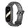 Per Xiaomi Mi Band 8 MIJOBS GS Unibody cinturino sportivo di colore trasparente (nero) Per Xiaomi Mi Band 8 MIJOBS GS Unibody cinturino sportivo di colore trasparente (nero)