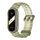 Per Xiaomi Mi Band 8 MIJOBS GS Unibody cinturino sportivo di colore trasparente (verde militare)