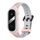 Per Xiaomi Mi Band 8 MIJOBS Unibody cinturino in silicone bicolore (rosa grigio) Per Xiaomi Mi Band 8 MIJOBS Unibody cinturino in silicone bicolore (rosa grigio)