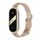 Per Xiaomi Mi Band 8 Mijobs cinturino in pelle di vacchetta primo strato (oro chiaro albicocca) Per Xiaomi Mi Band 8 Mijobs cinturino in pelle di vacchetta primo strato (oro chiaro albicocca)