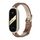 Per Xiaomi Mi Band 8 Mijobs cinturino in pelle di vacchetta primo strato (marrone chiaro oro) Per Xiaomi Mi Band 8 Mijobs cinturino in pelle di vacchetta primo strato (marrone chiaro oro)