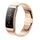 Per Huawei Band 7/3 / Watch Fit Mini One Bead Butterfly Buckle Cinturino in acciaio inossidabile (oro rosa) Per Huawei Band 7/3 / Watch Fit Mini One Bead Butterfly Buckle Cinturino in acciaio inossidabile (oro rosa)