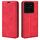 Per Xiaomi 14 Pro Custodia per telefono in pelle con aspirazione magnetica retro-skin (rossa) Per Xiaomi 14 Pro Custodia per telefono in pelle con aspirazione magnetica retro-skin (rossa)