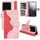 Custodia per telefono in pelle con chiusura orizzontale con cucitura Xiaomi 14 Pro (rossa) Custodia per telefono in pelle con chiusura orizzontale con cucitura Xiaomi 14 Pro (rossa)